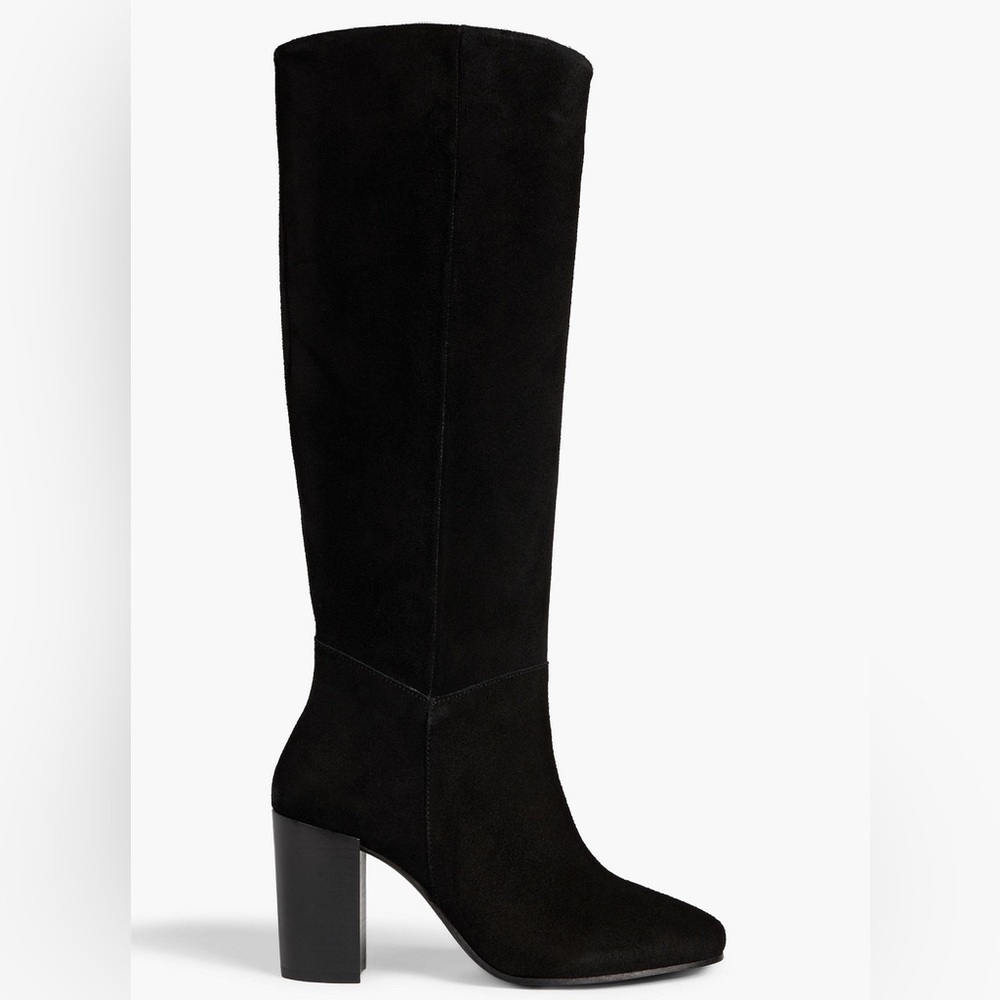Iris & Ink Black Knee-High Women's Boots - Picture 3 of 5